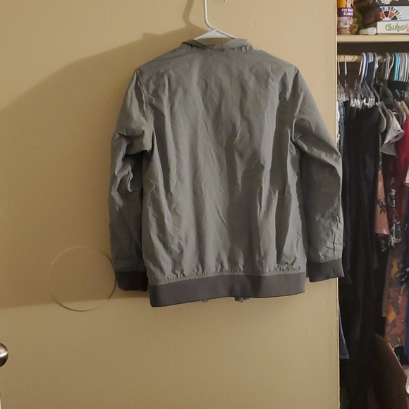 Old Navy army green zip up jacket - Picture 4 of 4